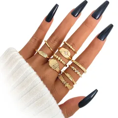 Luxurious Round Alloy Ring For Women With Electroplated Finish And Rhinestone Inlay