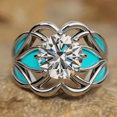 New Alloy Rings Popular Selling Finger Rings Women's Rings Vintage Exaggerated Simple Personality Female Style