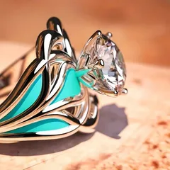New  Alloy Rings Popular Selling Finger Rings Women's Rings Vintage Exaggerated Simple Personality Female Style 4