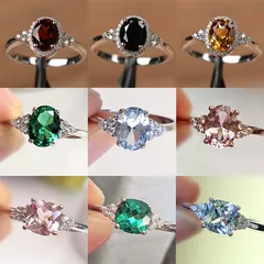 New Geometric Alloy Rings For Women Hot Selling Online European Style Fashion Jewelry Accessories