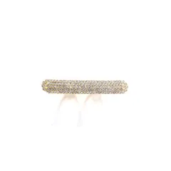 New Geometric Rhinestone Ring  Personality Diamond Double Finger Adjustable Shine Ring Ring Ring Ladies Ring 5