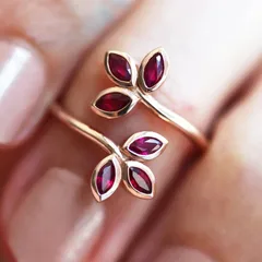 New  Rings Simple Personality Women's Ring Geometric Pattern Alloy Fashion OL Style Electroplated Ring 2