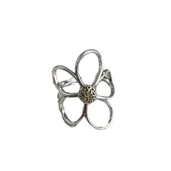 Niche Design Exaggerated Daisy Flower Ring Women's Simple High-end Open Ring Fashionable All-match Finger Ring Fashion 5
