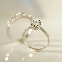 Oval Adjustable Ring For Women In Copper With 18K Real Gold Plated Electroplated Finish Featuring Moissanite Inlay 2