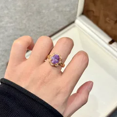 Oval Copper Ring For Women With Electroplated Gold Plating And Zircon Inlay, Elegant Gold Tone Jewelry 2