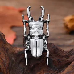 Punk Animal Ring For Women, 1 PCS Package, Golden Plated Alloy With 0.03µm-0.05µm Thick Coating 4
