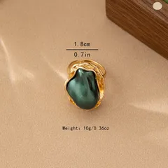 Retro Baroque Style Irregular Alloy Women's Rings 2