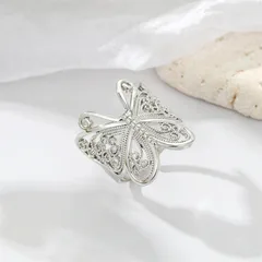 Fashion Gold Alloy Animal Ring For Women Featuring Electroplated Design 3