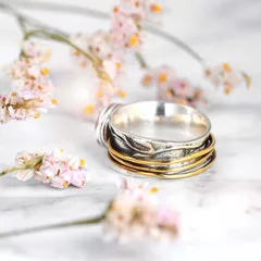 Retro Alloy Ring For Animal Zodiac Featuring Inlay Artificial Gemstones, 1 Piece, Detailed Design 2