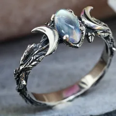 Retro Geometric Alloy Ring For Women Featuring Electroplated Design With Artificial Gemstones 5