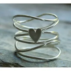 Retro Geometric Silver Alloy Ring For Women With Electroplated Finish 2
