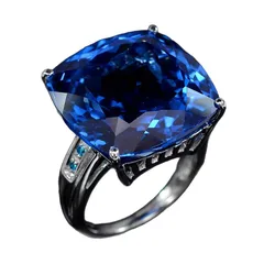 Retro Geometric Silver Alloy Ring For Women Featuring Zircon Inlay 5