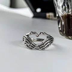 Retro Geometric Halloween Ring For Unisex, Electroplated Alloy Design, Perfect Festival Accessory
