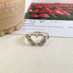Retro Geometric Halloween Ring For Unisex, Electroplated Alloy Design, Perfect Festival Accessory 2