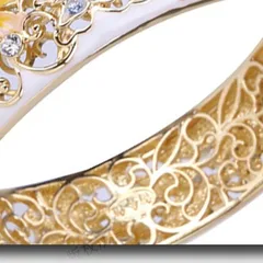 Retro Heart Shape Ring For Women, 1 Piece Gold Plated Alloy With Artificial Gemstones 2