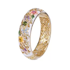 Retro Heart Shape Ring For Women, 1 Piece Gold Plated Alloy With Artificial Gemstones 3