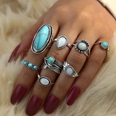Fashion Leaf Ring For Women In Alloy Material Featuring Electroplated Design