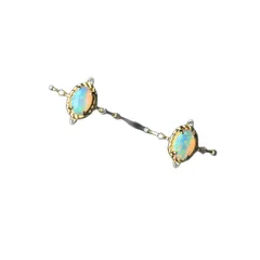 Retro Oval Copper Ring For Women With Electroplated Gold Plating And Zircon Inlay 5