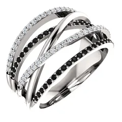 Retro Unisex Alloy Knot Ring For Everyday Wear Featuring Electroplated Finish And Rhinestone Inlay 2
