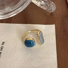 Ring Design Sense High Sense Women's Fashionable Cold Style Niche Japanese Style Light Luxury  Instagram Emerald Finger 4