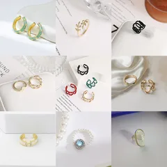 Ring Women's Ins Style Niche High-end Light Luxury Opening Ring Cute Ring Couple's Ring Adjustable