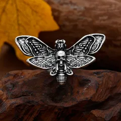 Roman Style Animal Ring For Women In Antique Silver Plated Alloy With 0.03µm-0.05µm Plating Thickness, 1 PCS Package 3