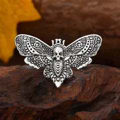 Roman Style Animal Ring For Women In Antique Silver Plated Alloy With 0.03µm-0.05µm Plating Thickness, 1 PCS Package 4