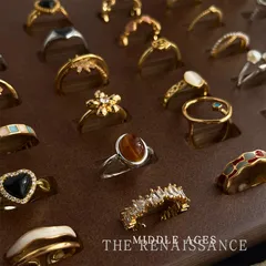 Round Enamel Copper Ring For Women With Multicolor Zircon Inlay