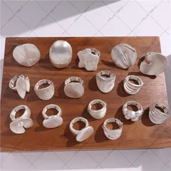 Silver Alloy Rings For Elegant Style And Everyday Wear 3