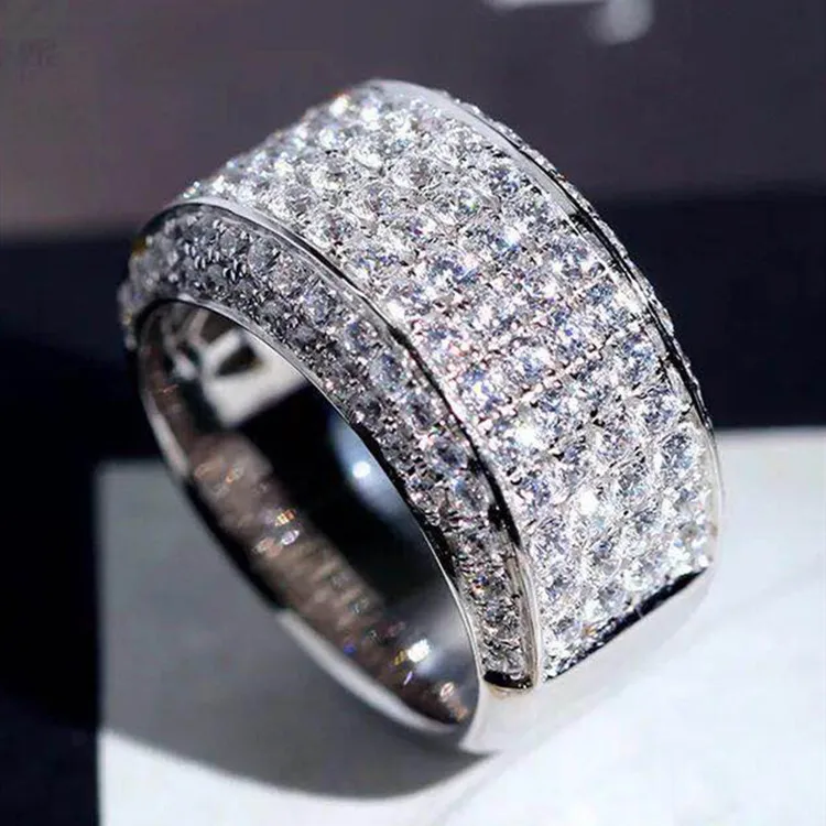 Luxurious Silver Dragon Ring For Unisex Featuring Bezel Setting And Diamond Inlay Made Of Alloy 3