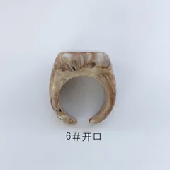 Unisex IG Style Geometric Ring With No Inlaid Material, Perfect For Anniversary Celebrations 4