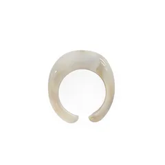 Unisex IG Style Geometric Ring With No Inlaid Material, Perfect For Anniversary Celebrations 5