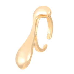 Simple Style Commute Geometric Alloy Plating Women's Open Rings 5