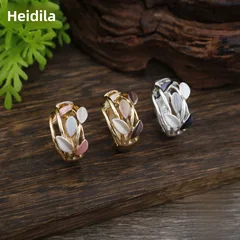 Simple Style Flowers Ring For Women In Rose Red Zinc Alloy With Enamel Craft