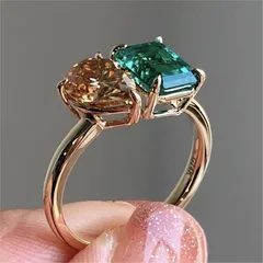 Heart Shape Ring For Women, Simple Style Alloy Band Featuring Zircon Inlay And Electroplated Finish, 1 Piece