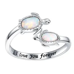 For Women Simple Style Alloy Animal Zodiac Ring Featuring Electroplated Design, 1 Piece With Imitation Protein Inlay 3
