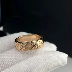 Lingge Simple Style Unisex Ring For Everyday Wear In Rose Gold Featuring Electroplated 18K Real Gold Plated Alloy 4