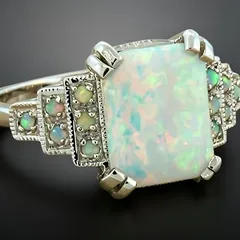 Square Alloy Unisex Ring For Everyday Wear Featuring White K Plated Coating With 0.03µm-0.05µm Thickness And Zircon Inlay