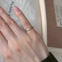 Star Open Ring For Women In Gold Copper Featuring Electroplated And Handmade Craftsmanship 2
