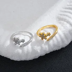 Starfish Open Ring For Women In Waterproof Non Tarnish Titanium Steel With 18K Real Gold PVD Coating 2