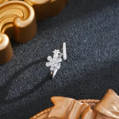 Starfish Open Ring For Women In Waterproof Non Tarnish Titanium Steel With 18K Real Gold PVD Coating 3