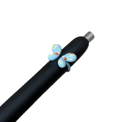 Sweet Blue Flowers Ring For Women In Alloy Material Featuring Enamel Craftsmanship 5