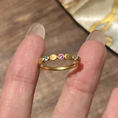 Sweet Electroplated Copper Ring For Women Featuring Elegant Design
