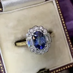 Sweet Alloy Flower Ring For Women Featuring Electroplated Design With Zircon Inlay, 1 Piece 5