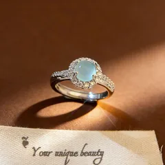 Sweet Flowers Open Ring For Women In Electroplated Copper With Zircon Inlay 4
