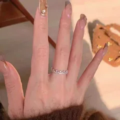 Sweet Lace Ring For Women In Alloy Featuring Electroplated Finish 2