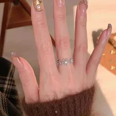 Sweet Lace Ring For Women In Alloy Featuring Electroplated Finish 4