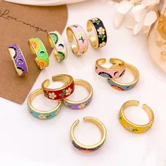 Sweet Lemon Ring For Women In Golden Metal With Real Gold Plated Finish, Waterproof Non Tarnish 3