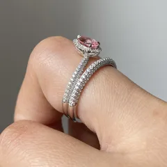 Sweet Silver Metal Rings For Women Featuring Electroplated Water Droplets Design 3