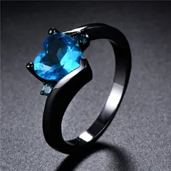 Sweet Geometric Ring For Women In Multicolor With Artificial Gemstones, 1 Piece Alloy Jewelry 3